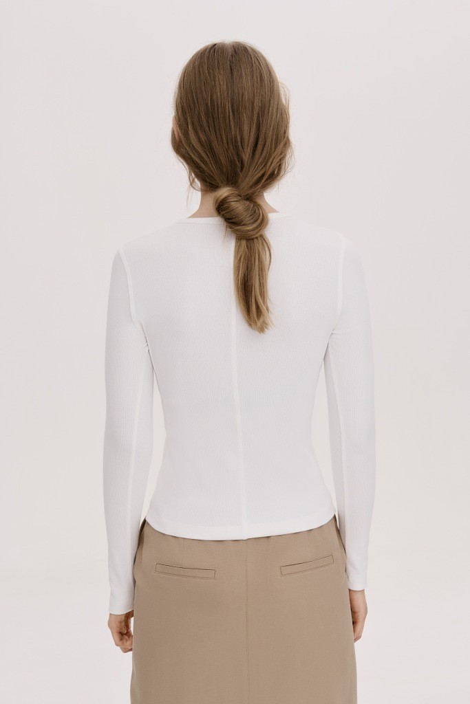 БАЗОВИЙ ЛОНГСЛІВ ПРИЛЕГЛОГО КРОЮ 1258 зображення 1